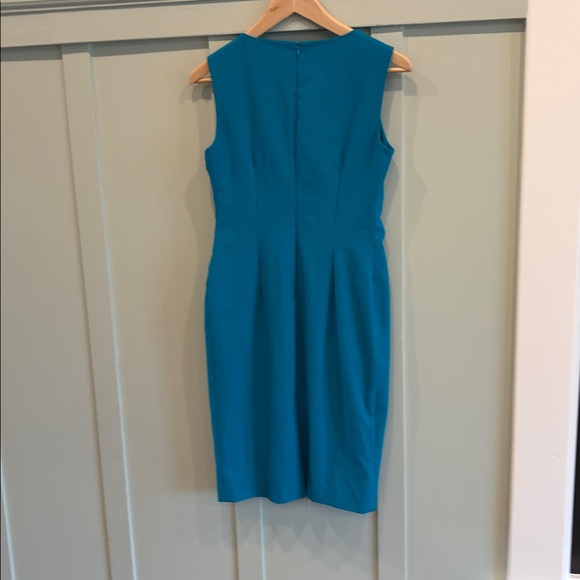 💙 Calvin Klein Starburst Sheath Dress – Women’s Size 2 ✨ - Picture 4 of 8